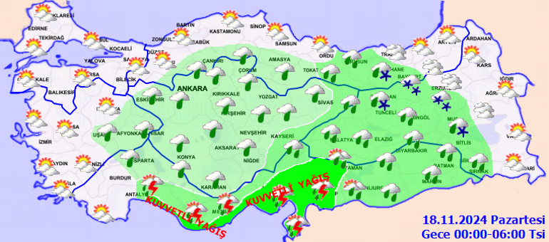 Akdeniz bölgesi hava durumu